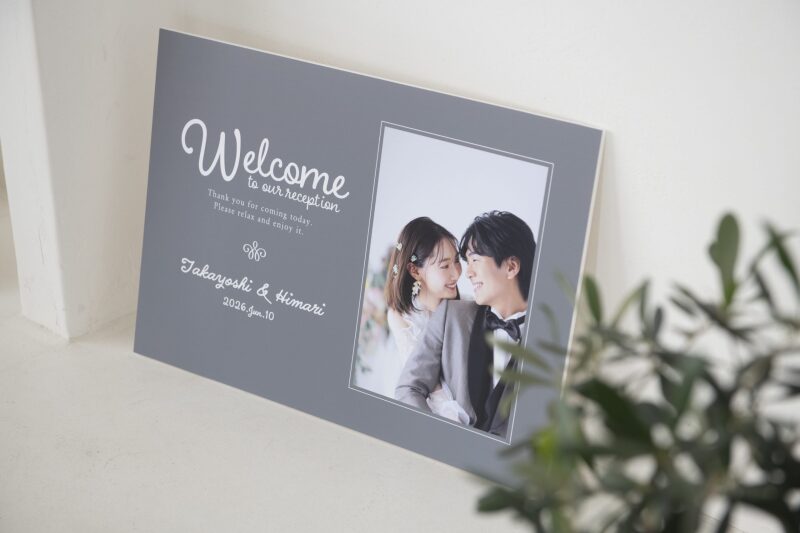 STUDIO ARC 神戸ハーバーランド店_ウェルカムボードを作れる