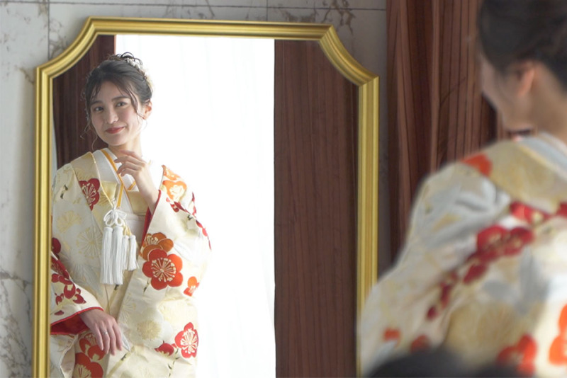 納得できるまで試着ができる！