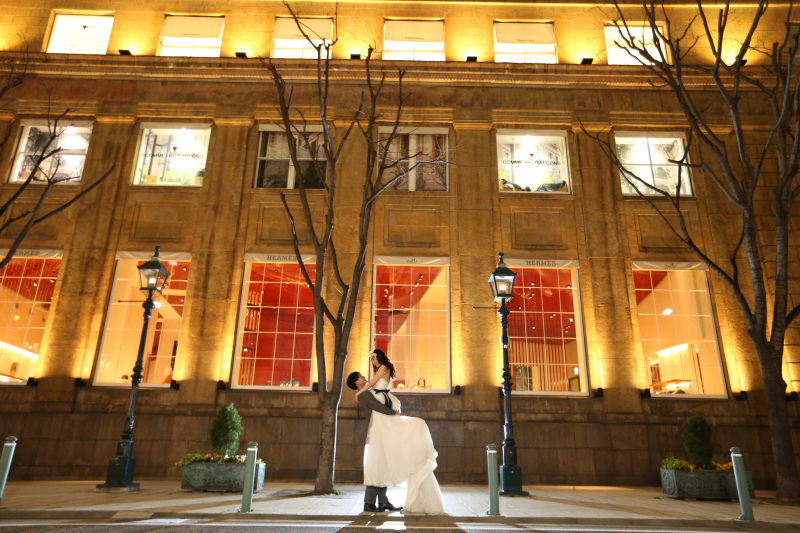 STUDIO ARC 神戸ハーバーランド店_夜景で撮影できる