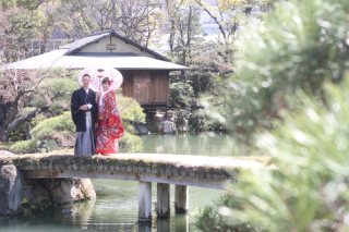 STUDIO ARC 神戸ハーバーランド店_和装ロケーション（相楽園）