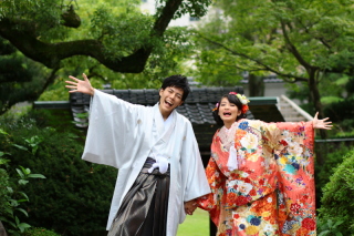 STUDIO ARC 神戸ハーバーランド店_和装ロケーション（相楽園）
