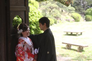 STUDIO ARC 神戸ハーバーランド店_和装ロケーション（相楽園）