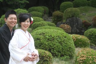 STUDIO ARC 神戸ハーバーランド店_和装ロケーション（相楽園）