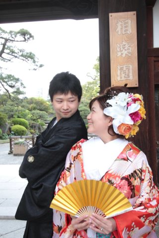 STUDIO ARC 神戸ハーバーランド店_和装ロケーション（相楽園）