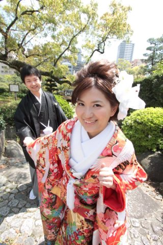 STUDIO ARC 神戸ハーバーランド店_和装ロケーション（相楽園）