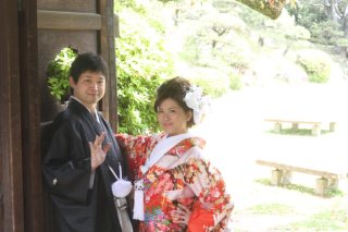 STUDIO ARC 神戸ハーバーランド店_和装ロケーション（相楽園）