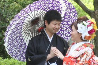 STUDIO ARC 神戸ハーバーランド店_和装ロケーション（相楽園）