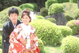 STUDIO ARC 神戸ハーバーランド店_和装ロケーション（相楽園）