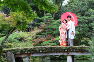 STUDIO ARC 神戸ハーバーランド店_和装ロケーション（相楽園）