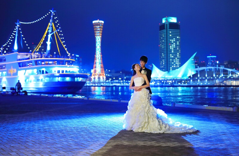 【衣装追加料金なし】ハーバーランド・ロケ｜衣装選び放題&times;100カット&times;ヘアメイク込の贅沢フルパック！手ぶらで叶う本格撮影