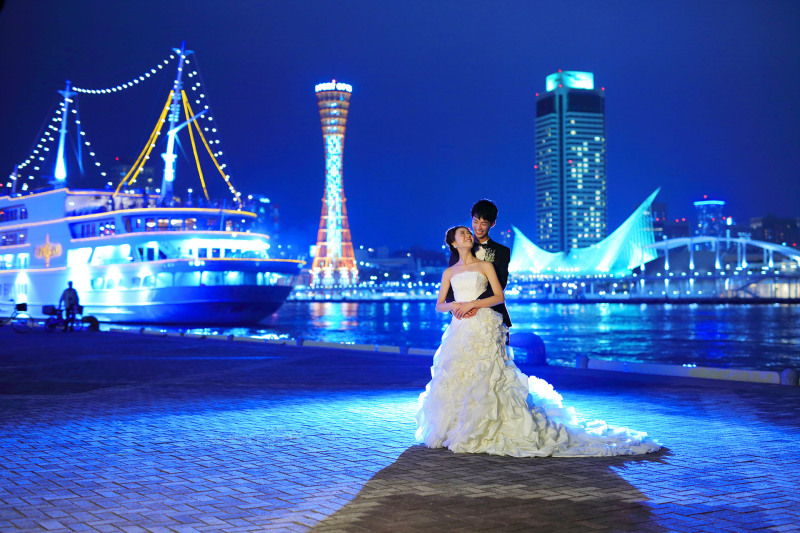 【衣装選び放題】スタジオ撮影／新郎新婦1着ずつ／店内衣装どれでも追加料金なし／和装・洋装どちらかお選びいただけます