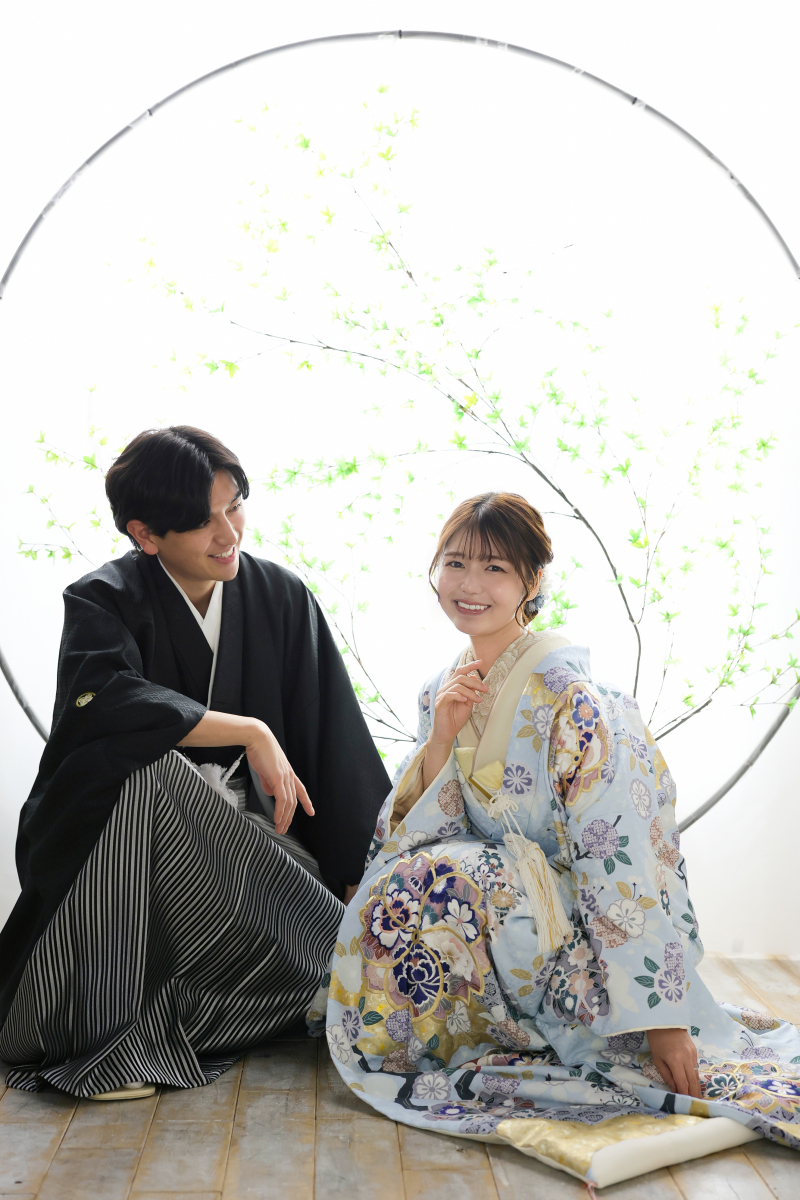 今なら生花ブーケプレゼント【衣装選び放題 和装1着】スタジオ撮影なら必要なものは全部入った安心プラン