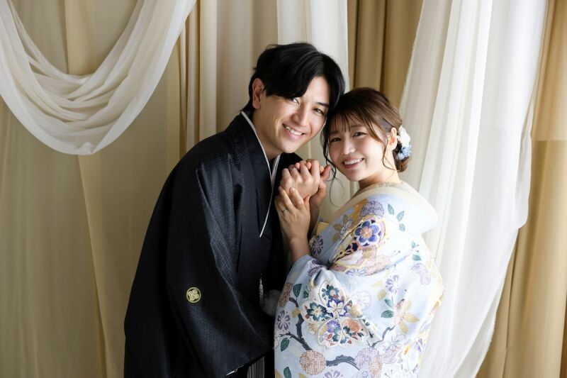 今なら生花ブーケプレゼント【衣装選び放題 和装1着】スタジオ撮影なら必要なものは全部入った安心プラン