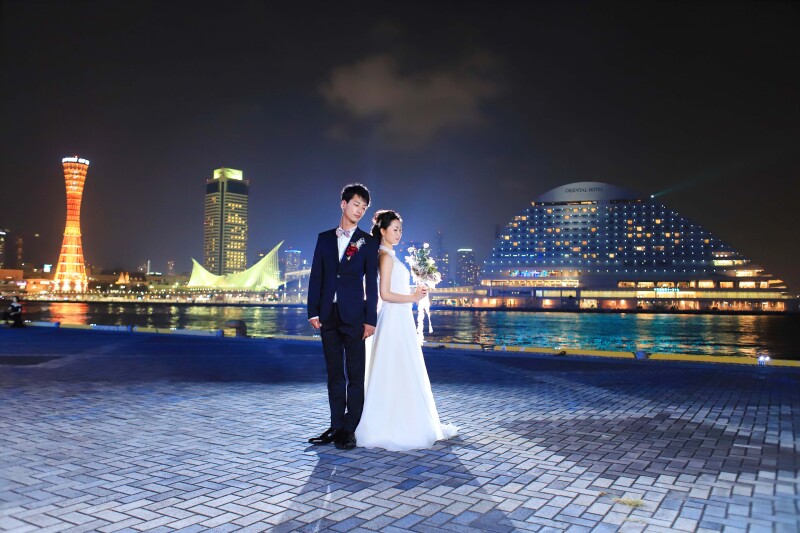 【衣装追加料金なし】ハーバーランド・ロケ｜衣装選び放題&times;100カット&times;ヘアメイク込の贅沢フルパック！手ぶらで叶う本格撮影