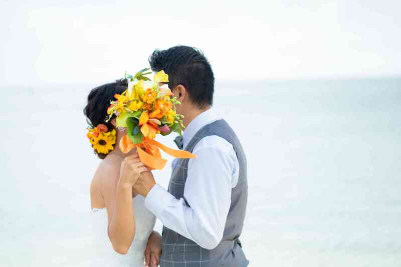 ブーケを使って