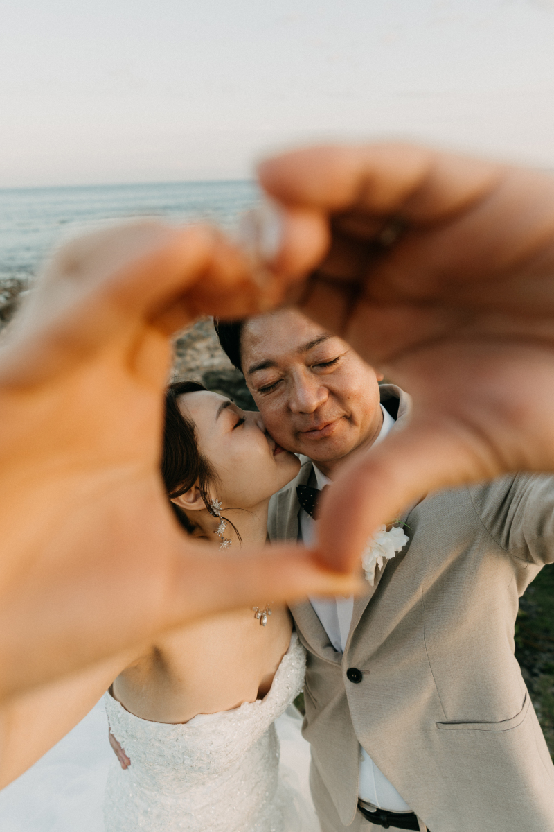 ハートを作って...♡