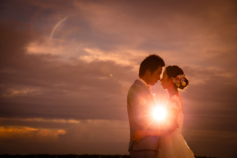 雄大なサンセット