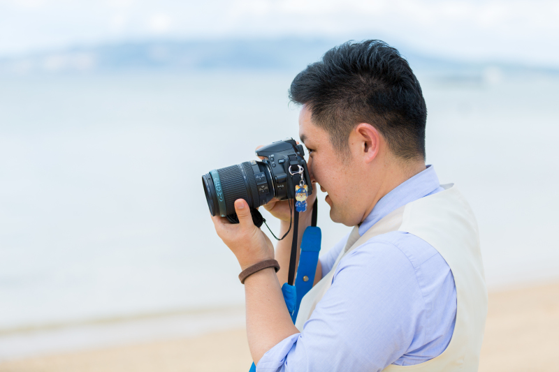 一番の笑顔は旦那様に向けて