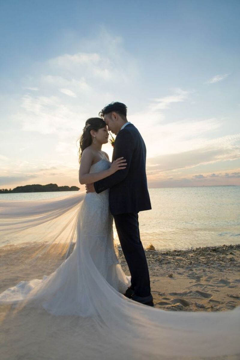 ベールを生かして