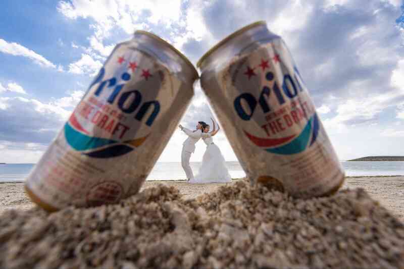 オリオンビールと