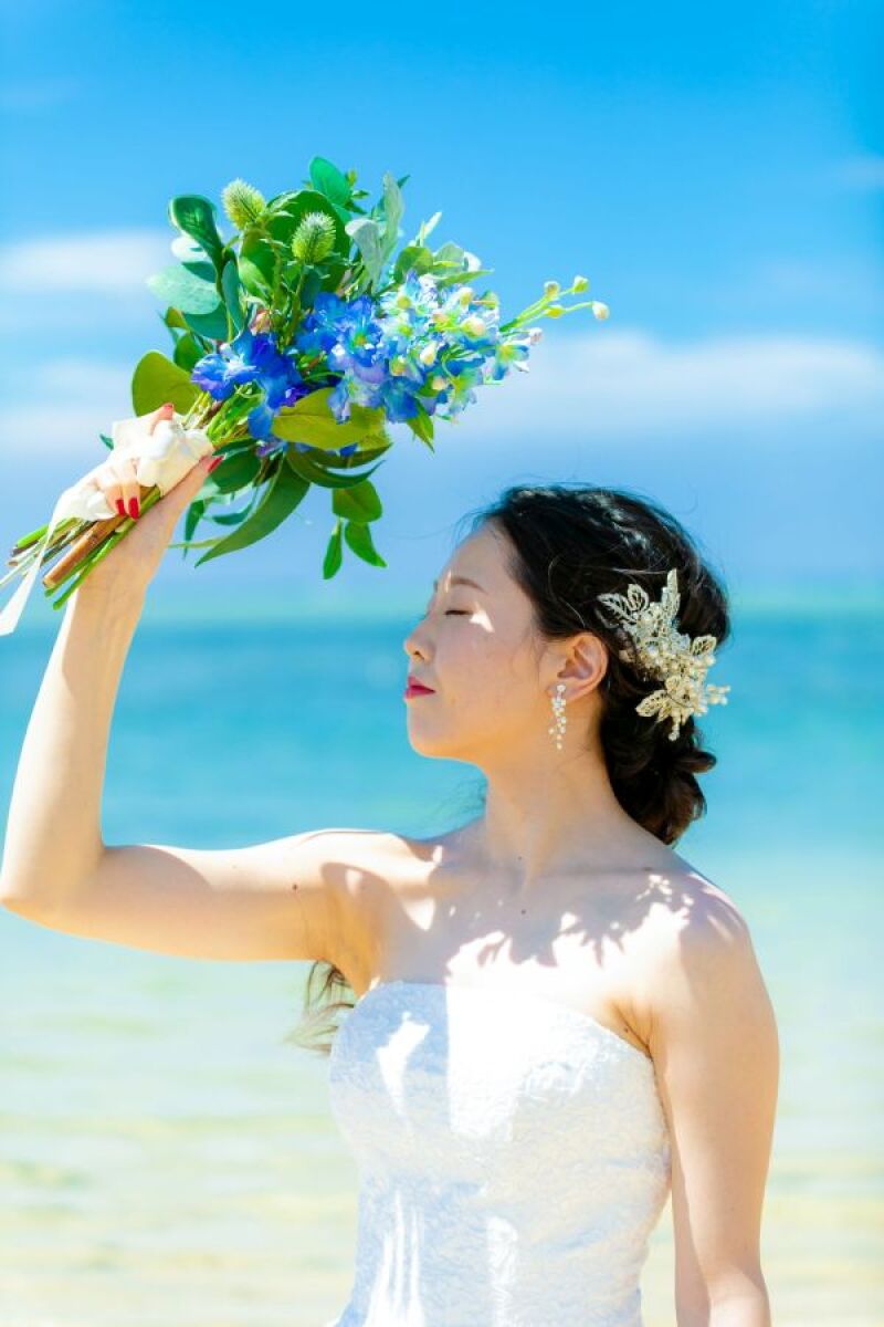 新婦様ソロショット