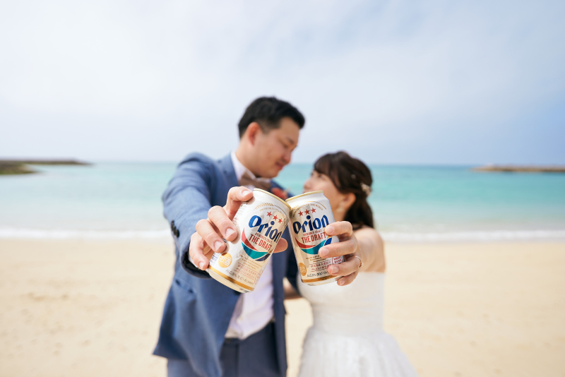 オリオンビールで沖縄感満載！