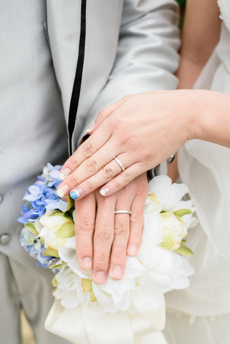 海にあわせて「ブルーネイル」がかわいぃ