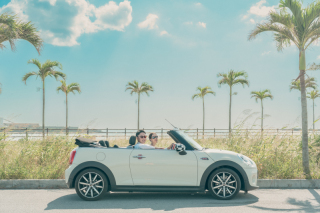 レンタカーでフォトウェディングも♫