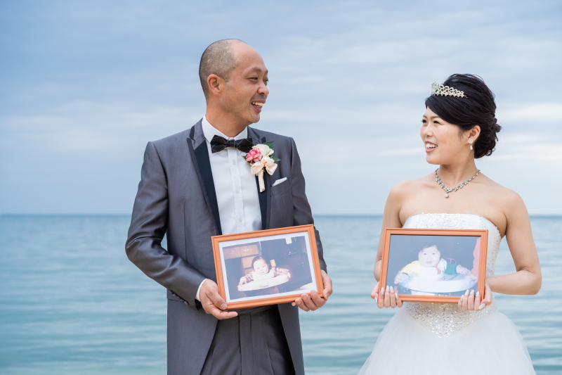 おふたりの幼少期