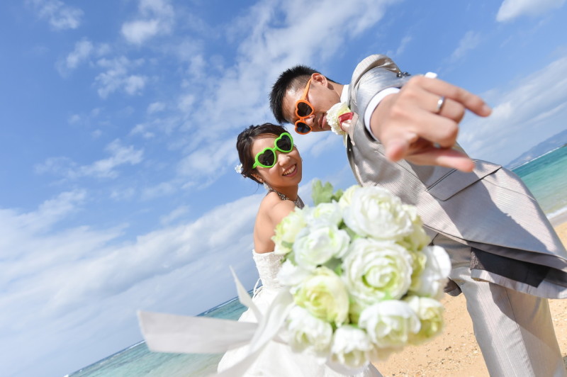 おそろいのサングラス♡-♡