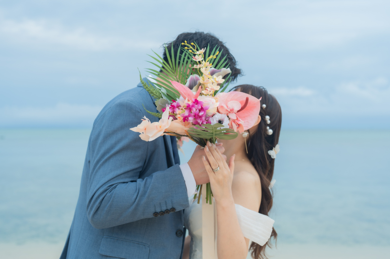 ブーケを撮影アイテムとして使うと・・