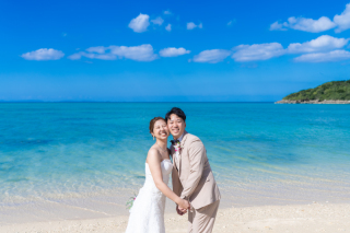 笑顔が溢れるおふたり