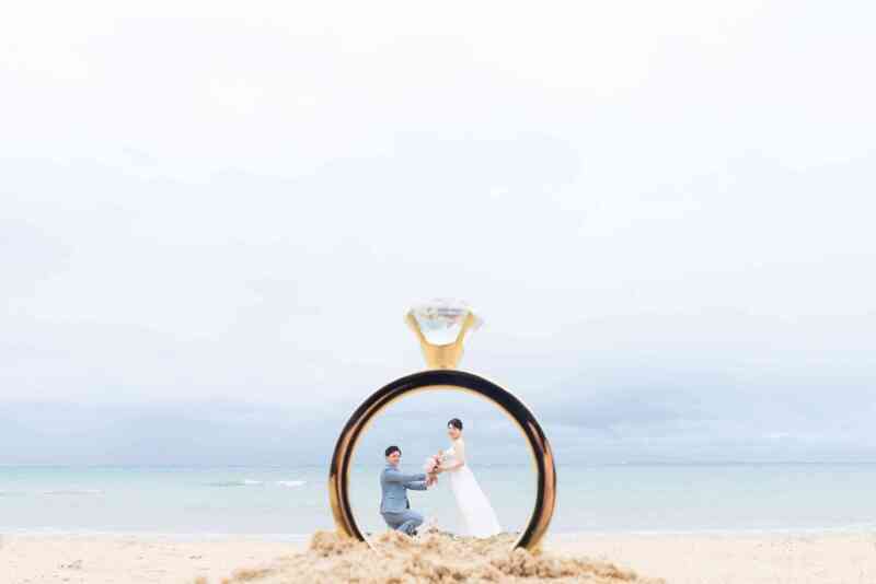 指輪の中に入っちゃった?