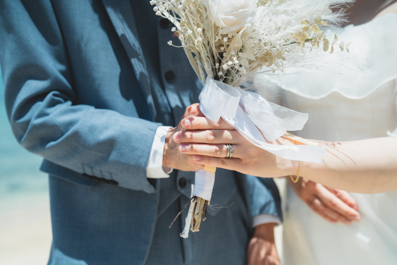 ウェディングかん溢れるこの一枚!