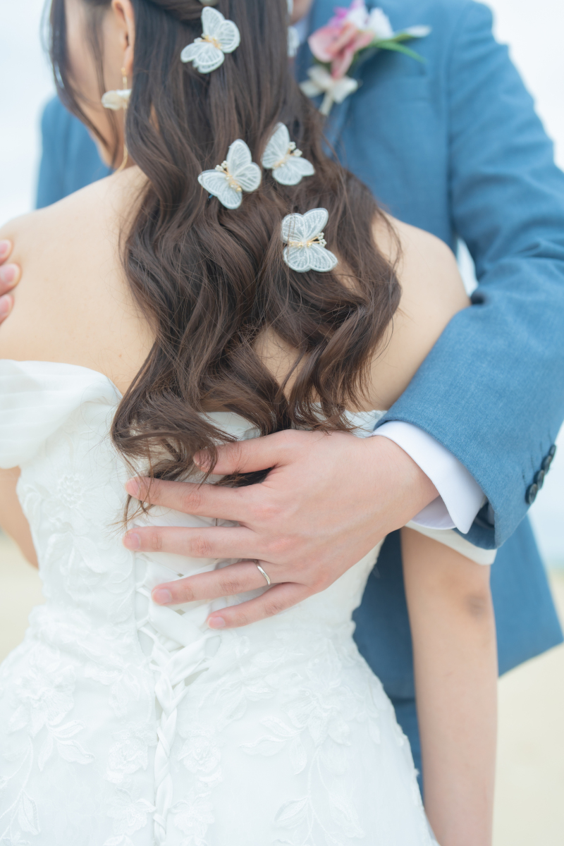 お持ち込みのヘアアクセサリー