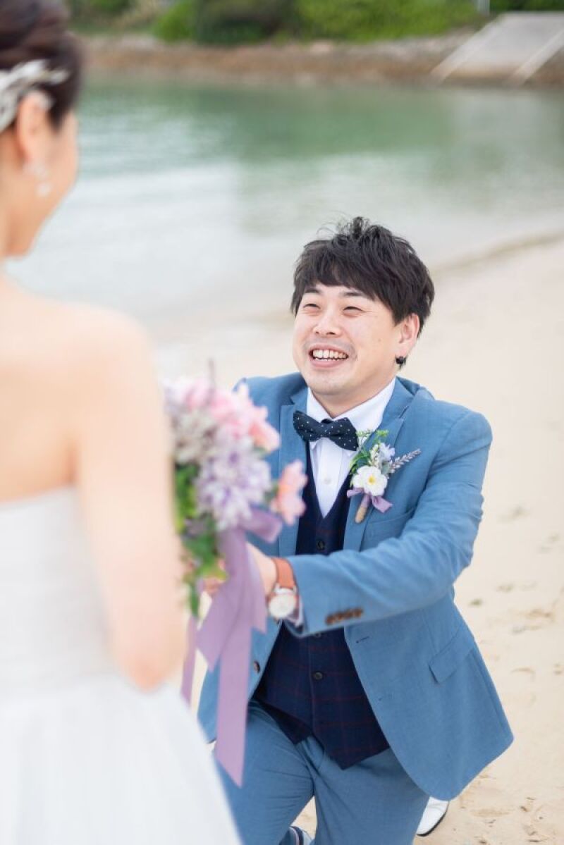 新郎からのプロポーズ