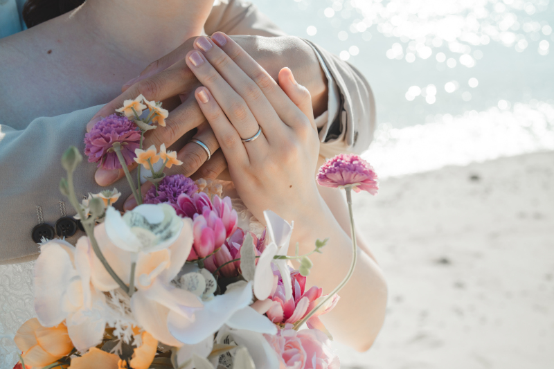 王道の手元とリングショットもお撮り致します♡