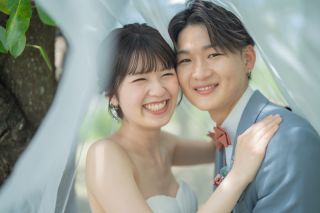 【ビーチ＆グリーン撮影100カット+ドローンフォト】好きな場所でお二人らしく♡