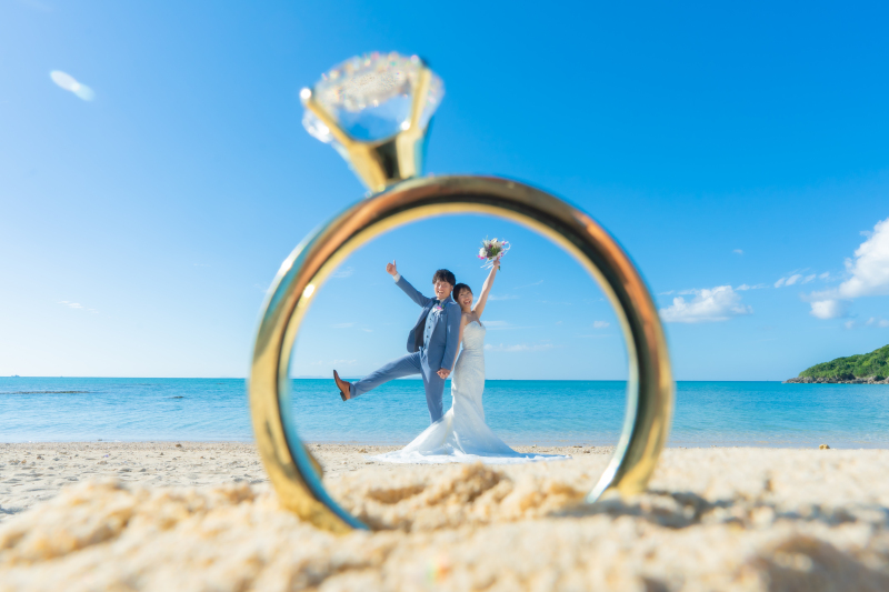 リングの中に、、、