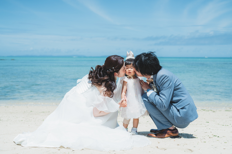 ママとパパの愛が溢れるワンシーン!