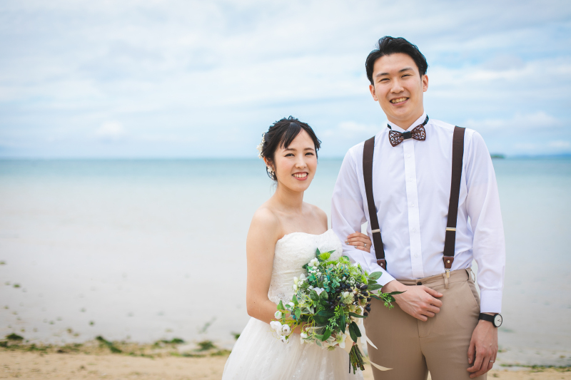 まずはカメラ目線で笑顔