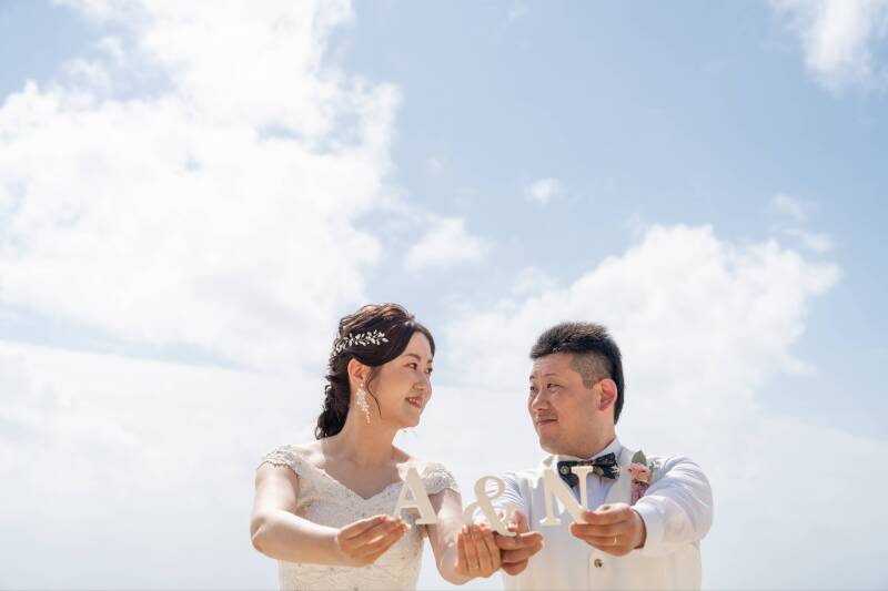 見つめ合いながら