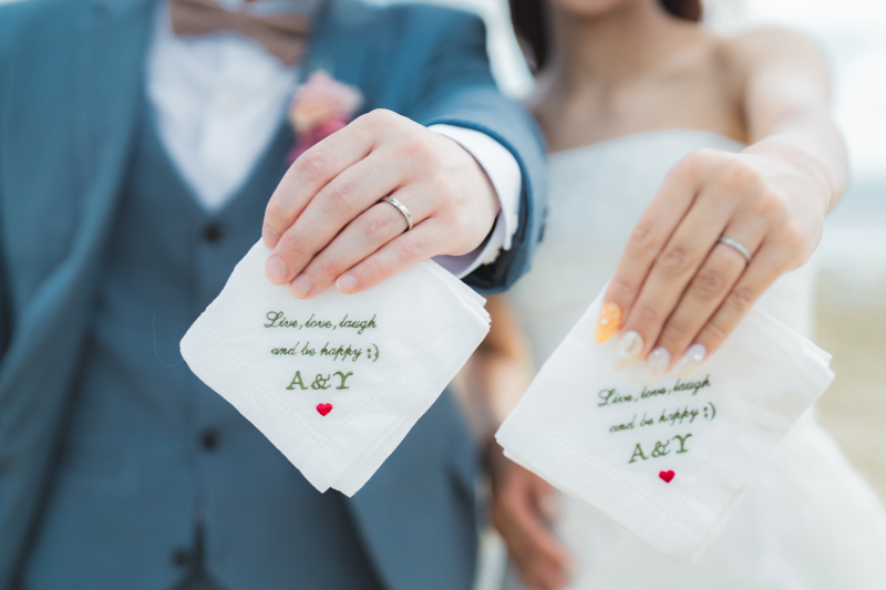 お二人のお持ち込みアイテム撮影パート1