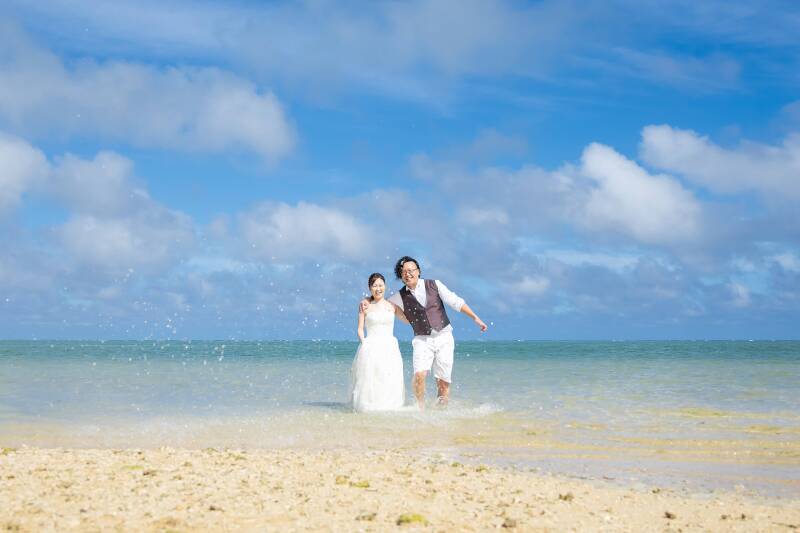 ビーチを満喫！