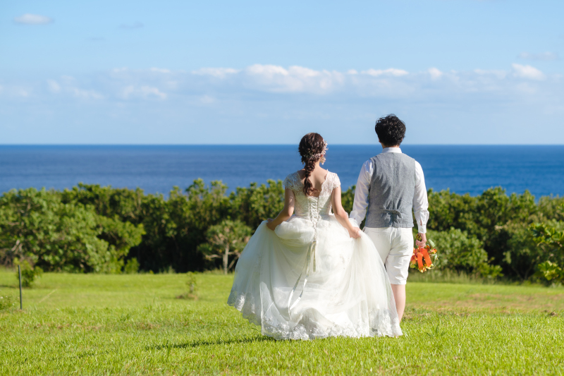 グリーンの先には