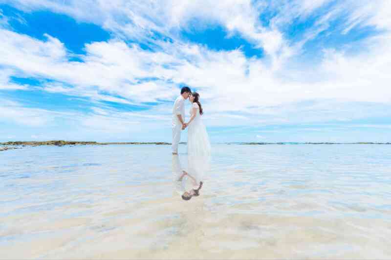 ウユニ塩湖のように