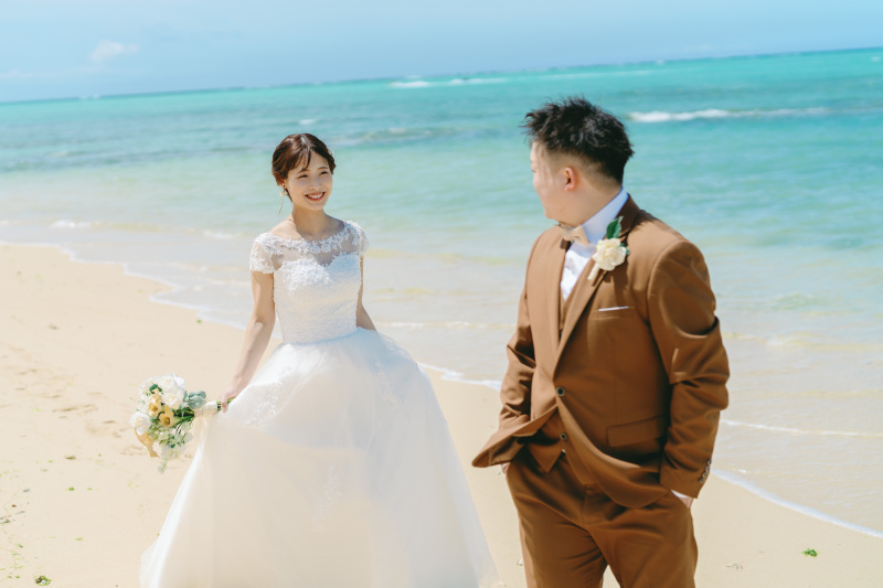 ビーチ内で場所をかえて