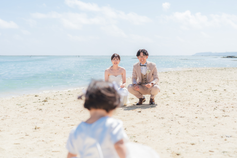 暖かく見守る光景