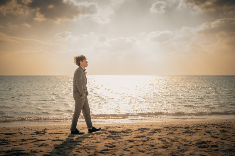 サンセット撮影スタート