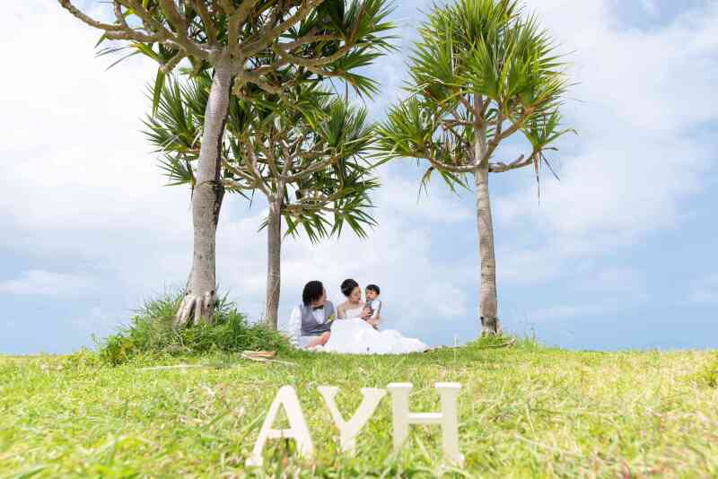 家族撮影も楽しめる